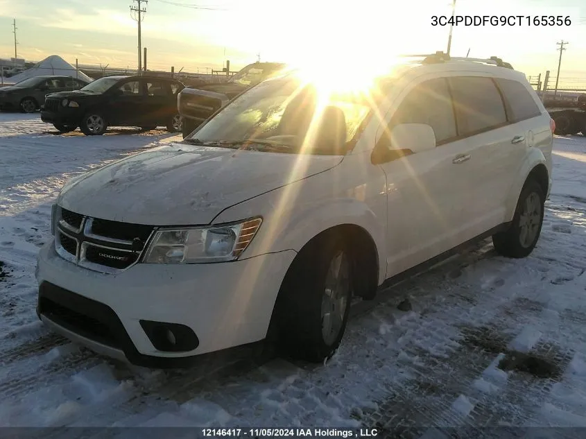 2012 Dodge Journey R/T VIN: 3C4PDDFG9CT165356 Lot: 12146417