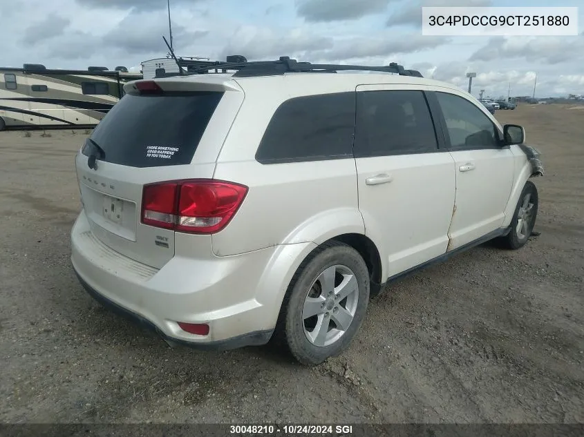 2012 Dodge Journey Sxt VIN: 3C4PDCCG9CT251880 Lot: 30048210