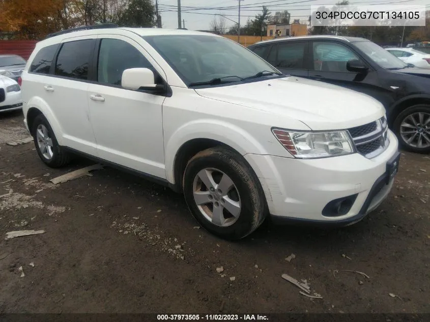 2012 Dodge Journey Sxt & Crew VIN: 3C4PDCCG7CT134105 Lot: 37973505