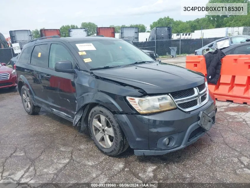 2012 Dodge Journey Sxt VIN: 3C4PDDBGXCT185301 Lot: 39319960