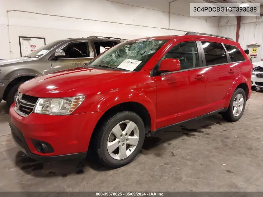 3C4PDCBG1CT393688 2012 Dodge Journey Sxt