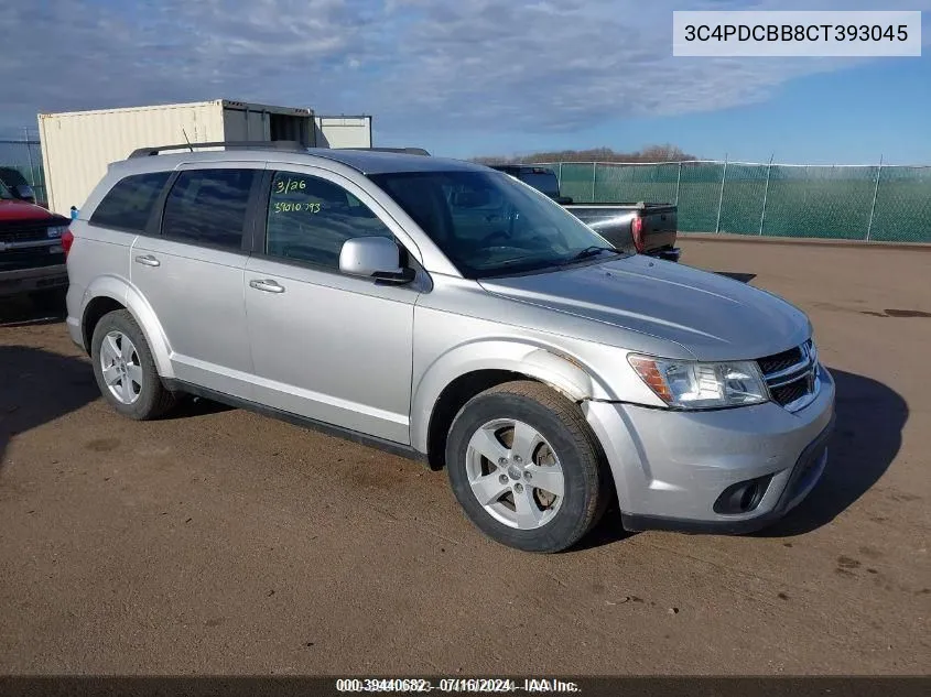 2012 Dodge Journey Sxt VIN: 3C4PDCBB8CT393045 Lot: 39440682