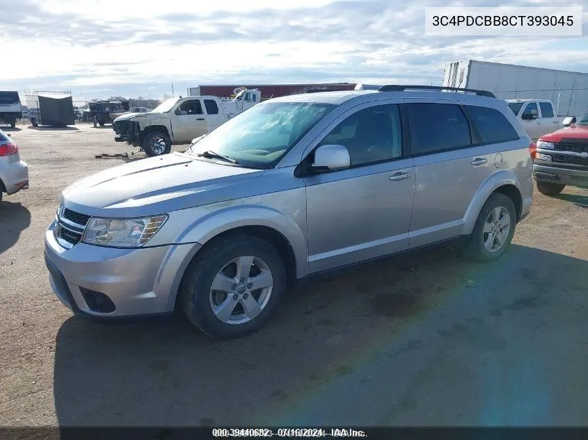 2012 Dodge Journey Sxt VIN: 3C4PDCBB8CT393045 Lot: 39440682