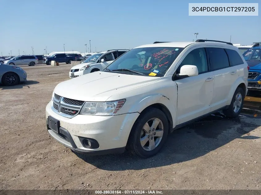 2012 Dodge Journey Sxt VIN: 3C4PDCBG1CT297205 Lot: 40877776