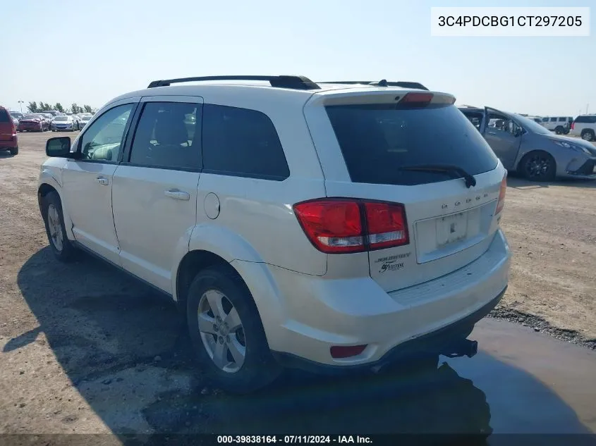 2012 Dodge Journey Sxt VIN: 3C4PDCBG1CT297205 Lot: 40877776