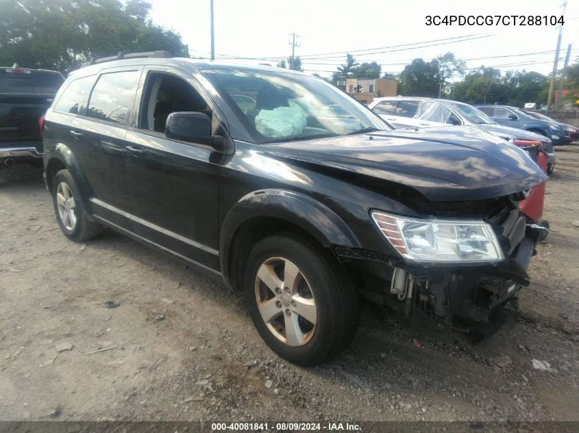 2012 Dodge Journey Sxt Crew VIN: 3C4PDCCG7CT288104 Lot: 40081841