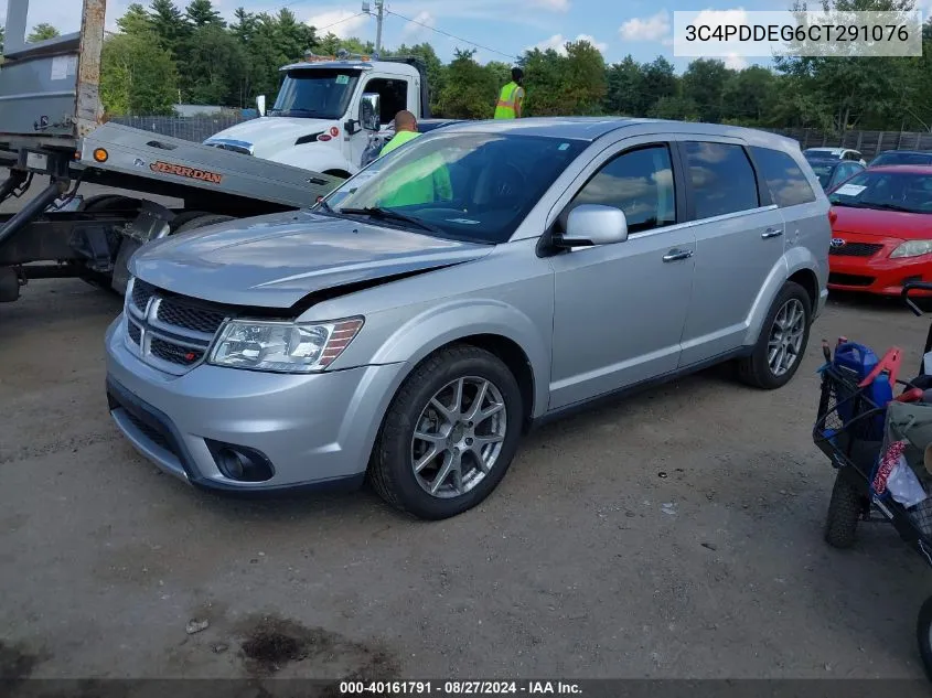 2012 Dodge Journey R/T VIN: 3C4PDDEG6CT291076 Lot: 40161791