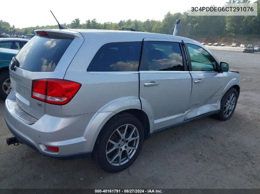 2012 Dodge Journey R/T VIN: 3C4PDDEG6CT291076 Lot: 40161791