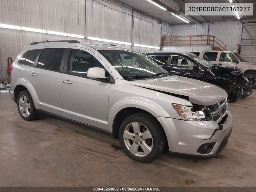 2012 Dodge Journey Sxt VIN: 3C4PDDBG6CT163277 Lot: 40263002