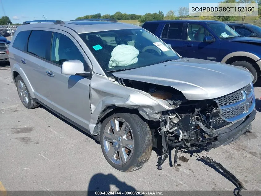 3C4PDDDG8CT152150 2012 Dodge Journey Crew