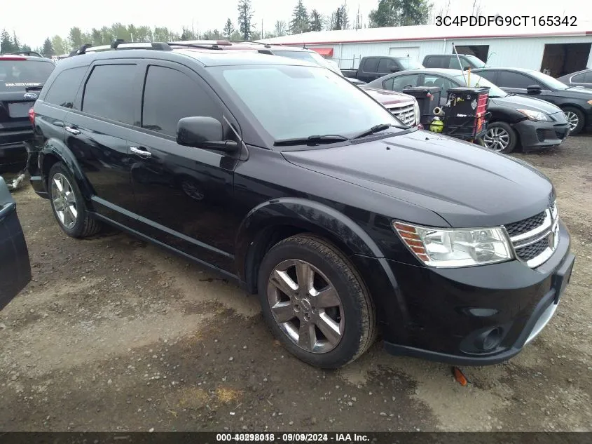 2012 Dodge Journey R/T VIN: 3C4PDDFG9CT165342 Lot: 40298018