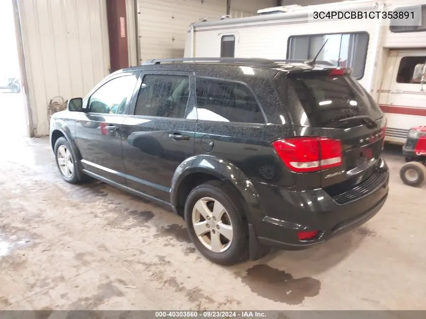 3C4PDCBB1CT353891 2012 Dodge Journey Sxt