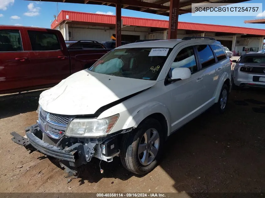 2012 Dodge Journey Sxt VIN: 3C4PDCBG1CT254757 Lot: 40358114