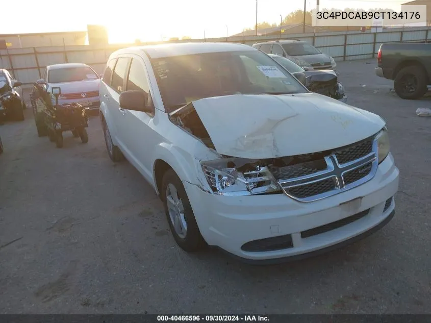 2012 Dodge Journey Se VIN: 3C4PDCAB9CT134176 Lot: 40466596