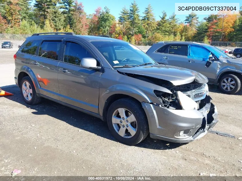 2012 Dodge Journey Sxt VIN: 3C4PDDBG9CT337004 Lot: 40531972