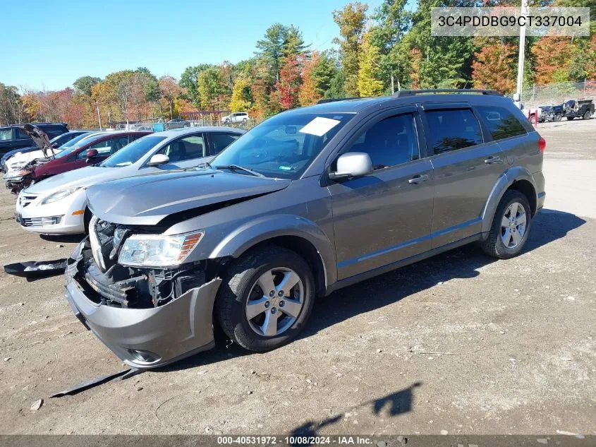 2012 Dodge Journey Sxt VIN: 3C4PDDBG9CT337004 Lot: 40531972