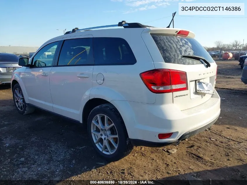 3C4PDCCG2CT146386 2012 Dodge Journey Sxt Crew