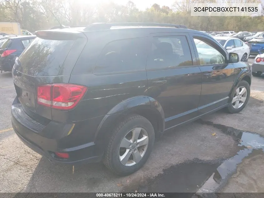 3C4PDCBGXCT141535 2012 Dodge Journey Sxt