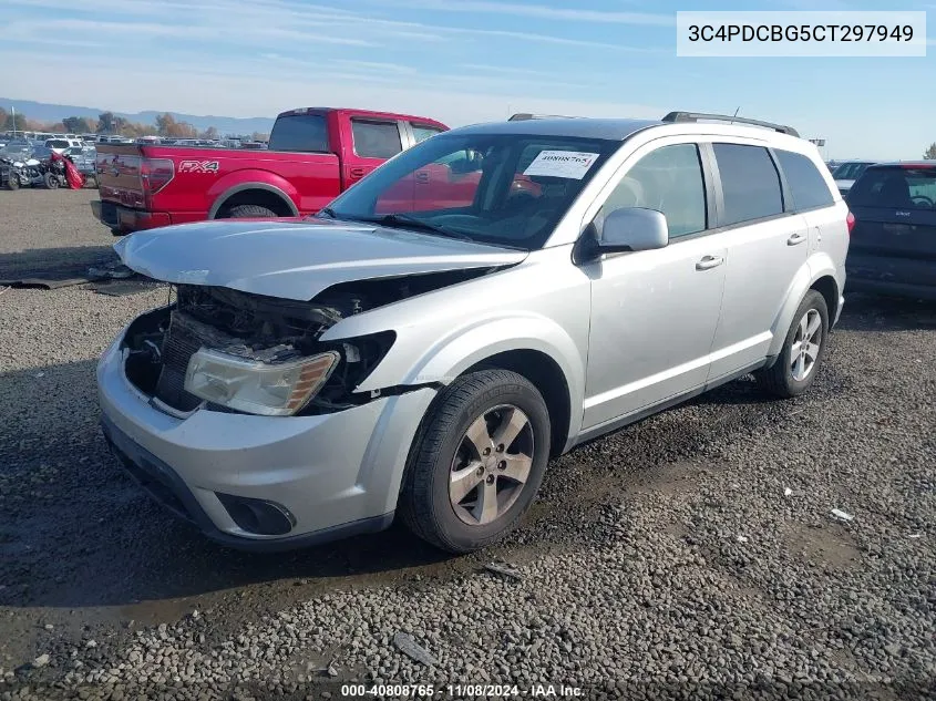 2012 Dodge Journey Sxt VIN: 3C4PDCBG5CT297949 Lot: 40808765