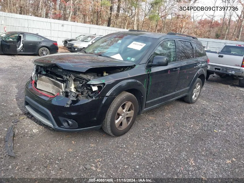 3C4PDDBG9CT397736 2012 Dodge Journey Sxt