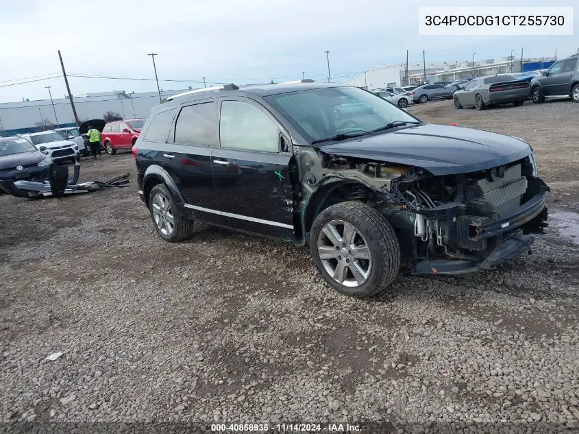 2012 Dodge Journey Crew VIN: 3C4PDCDG1CT255730 Lot: 40858935