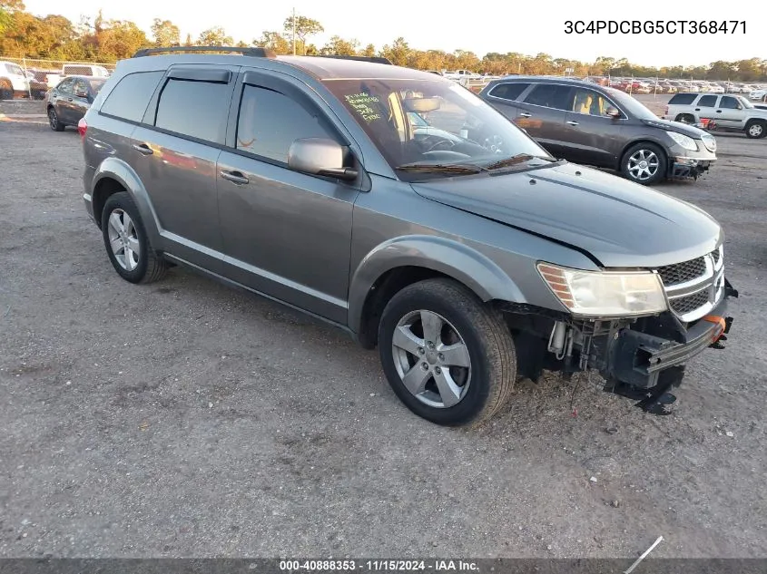 2012 Dodge Journey Sxt VIN: 3C4PDCBG5CT368471 Lot: 40888353