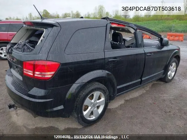 3C4PDCAB7DT503618 2013 Dodge Journey Cvp/Se Plus