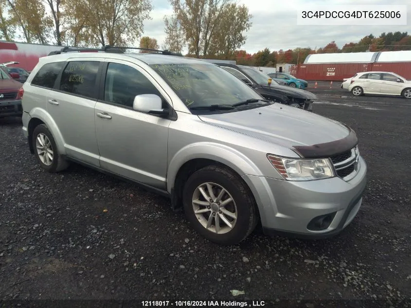 3C4PDCCG4DT625006 2013 Dodge Journey Sxt