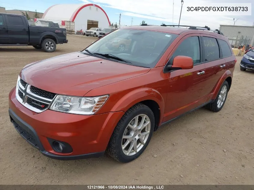 3C4PDDFGXDT638733 2013 Dodge Journey R/T