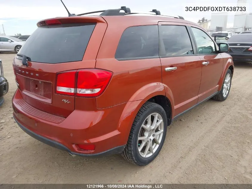 3C4PDDFGXDT638733 2013 Dodge Journey R/T