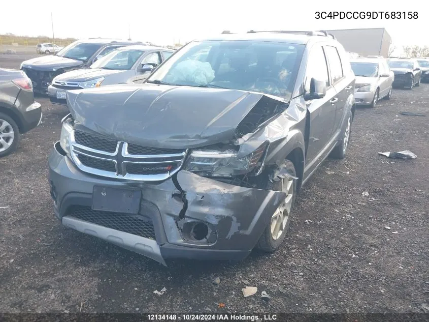 2013 Dodge Journey Sxt/Crew VIN: 3C4PDCCG9DT683158 Lot: 12134148