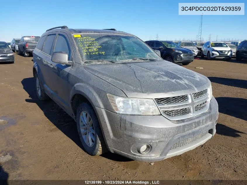 3C4PDCCG2DT629359 2013 Dodge Journey Sxt