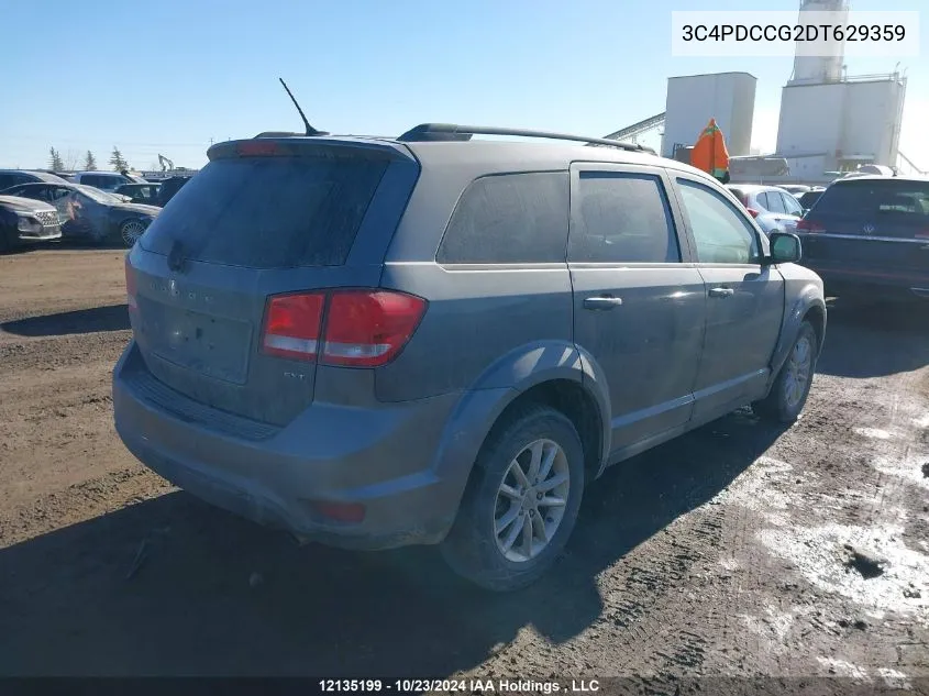 3C4PDCCG2DT629359 2013 Dodge Journey Sxt