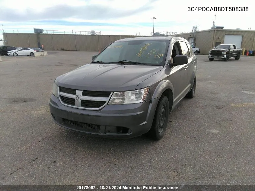 3C4PDCAB8DT508388 2013 Dodge Journey Se