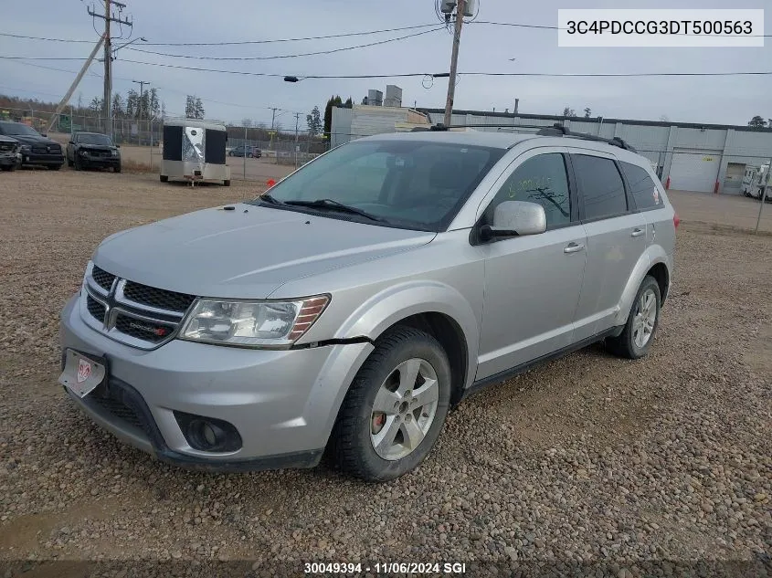 2013 Dodge Journey Sxt VIN: 3C4PDCCG3DT500563 Lot: 30049394