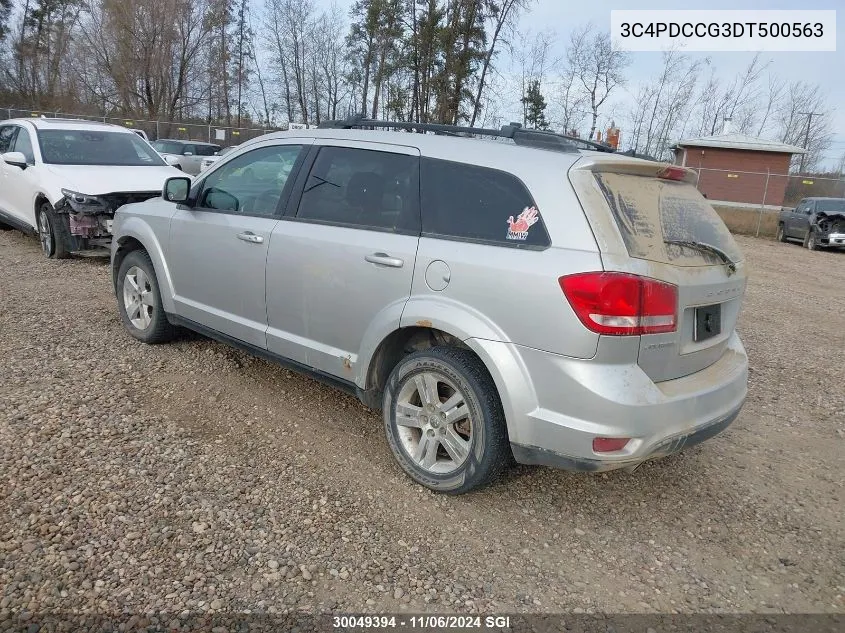 2013 Dodge Journey Sxt VIN: 3C4PDCCG3DT500563 Lot: 30049394