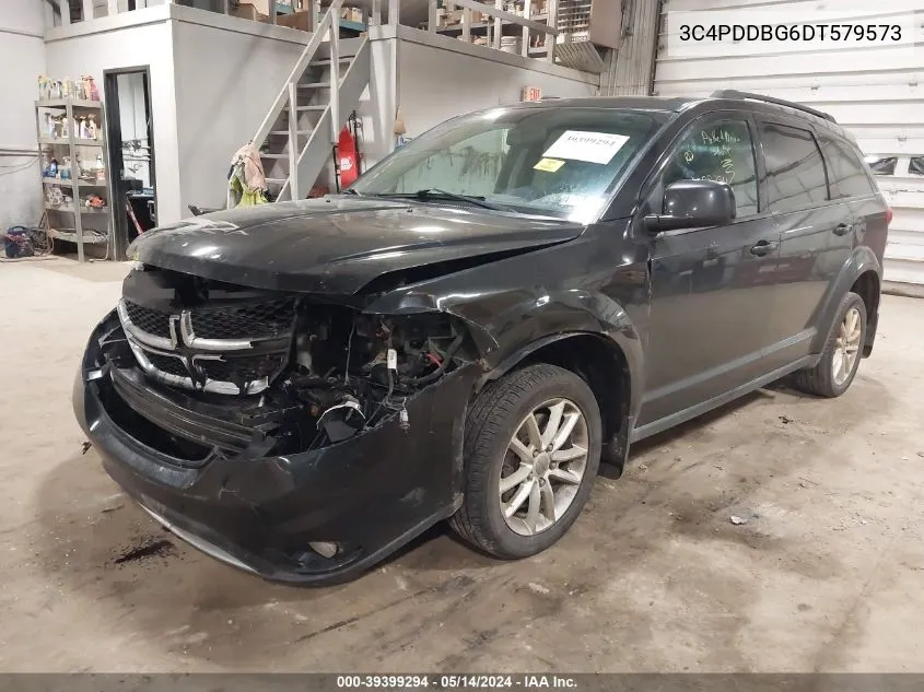 2013 Dodge Journey Sxt VIN: 3C4PDDBG6DT579573 Lot: 39399294