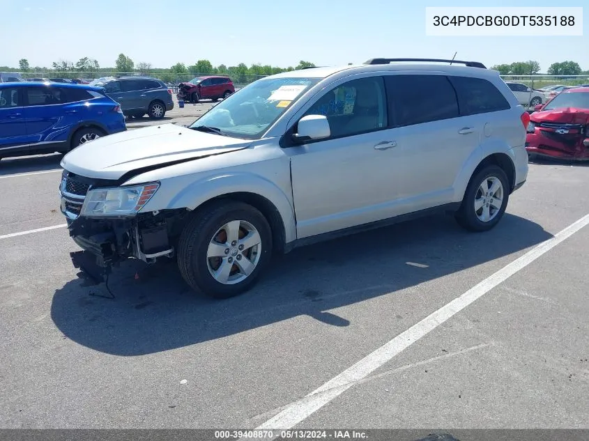 2013 Dodge Journey Sxt VIN: 3C4PDCBG0DT535188 Lot: 39408870