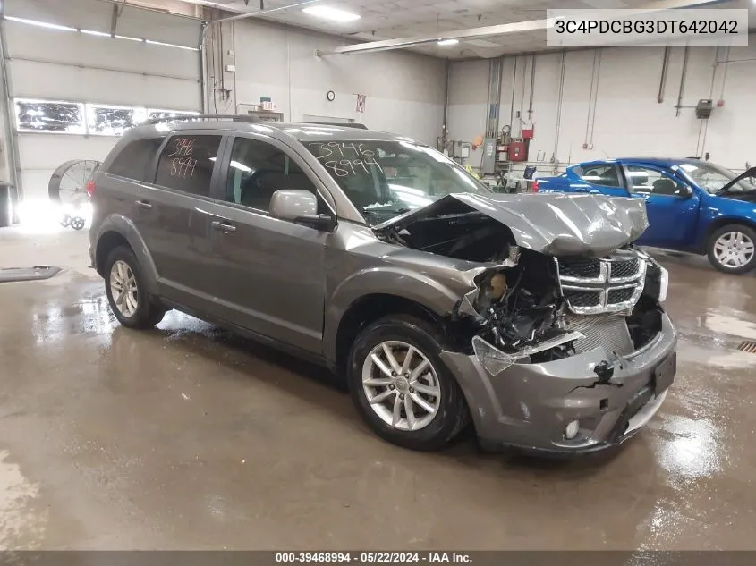 2013 Dodge Journey Sxt VIN: 3C4PDCBG3DT642042 Lot: 39468994