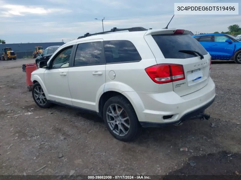 2013 Dodge Journey R/T Rallye VIN: 3C4PDDEG6DT519496 Lot: 39882008