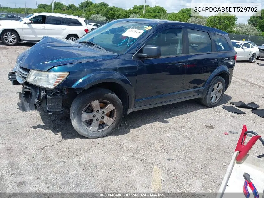 2013 Dodge Journey American Value Pkg VIN: 3C4PDCAB5DT529702 Lot: 39946488