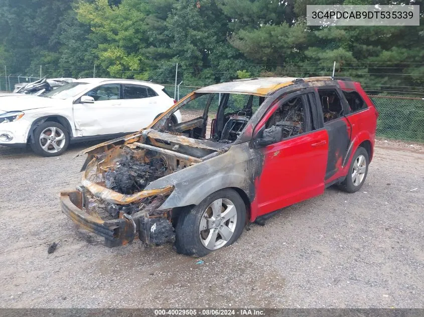 2013 Dodge Journey Se VIN: 3C4PDCAB9DT535339 Lot: 40029505