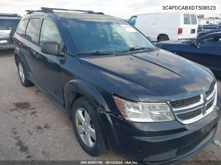 2013 Dodge Journey Se VIN: 3C4PDCABXDT508523 Lot: 40093198