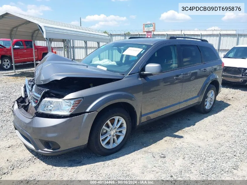 2013 Dodge Journey Sxt VIN: 3C4PDCBG9DT695876 Lot: 40134469