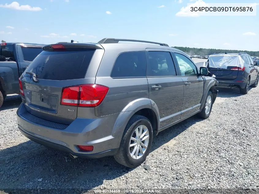 2013 Dodge Journey Sxt VIN: 3C4PDCBG9DT695876 Lot: 40134469