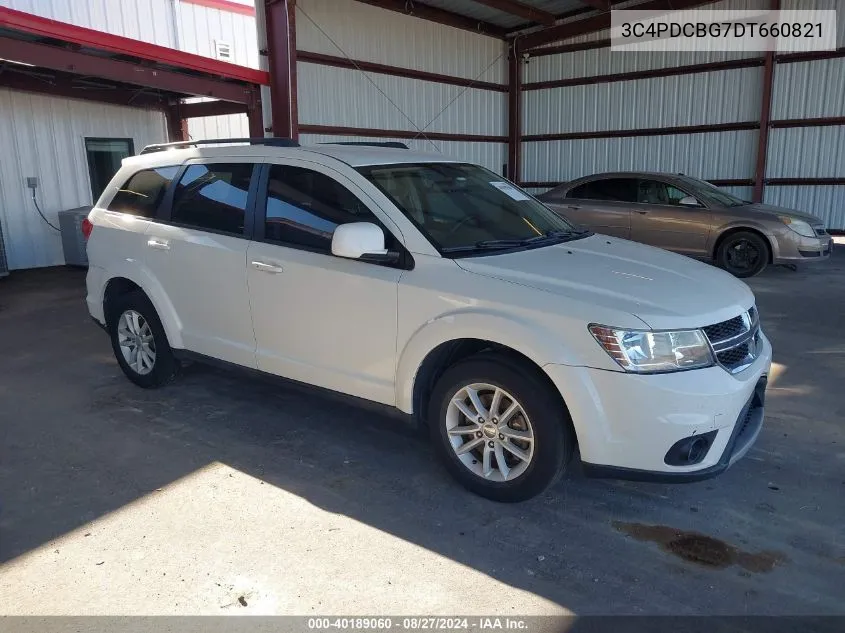 2013 Dodge Journey Sxt VIN: 3C4PDCBG7DT660821 Lot: 40189060