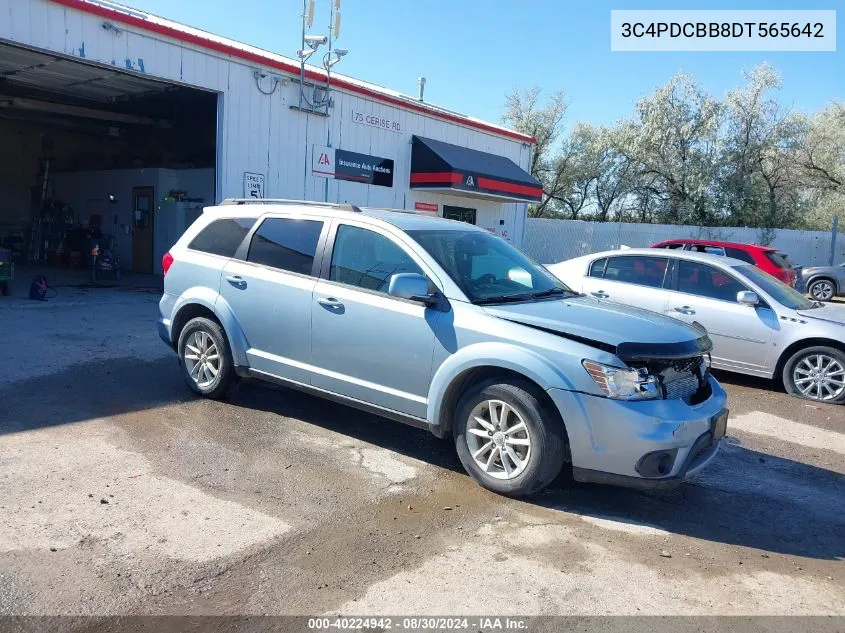 2013 Dodge Journey Sxt VIN: 3C4PDCBB8DT565642 Lot: 40224942