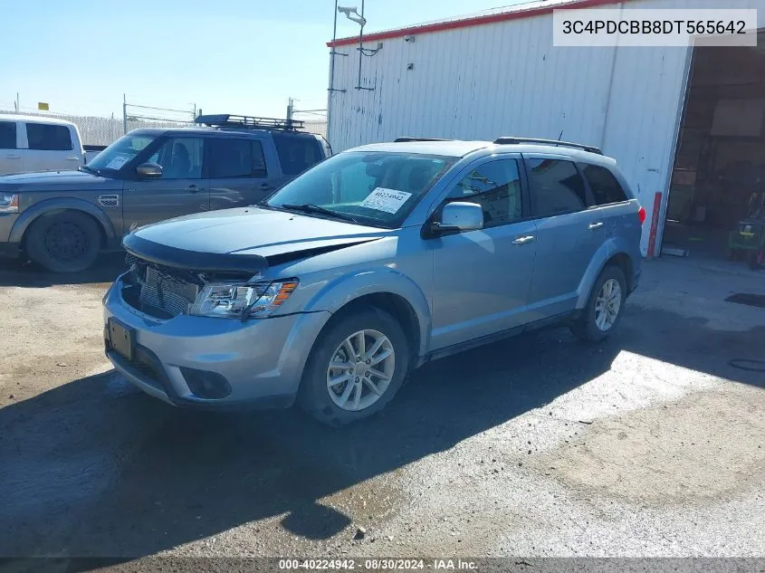 2013 Dodge Journey Sxt VIN: 3C4PDCBB8DT565642 Lot: 40224942