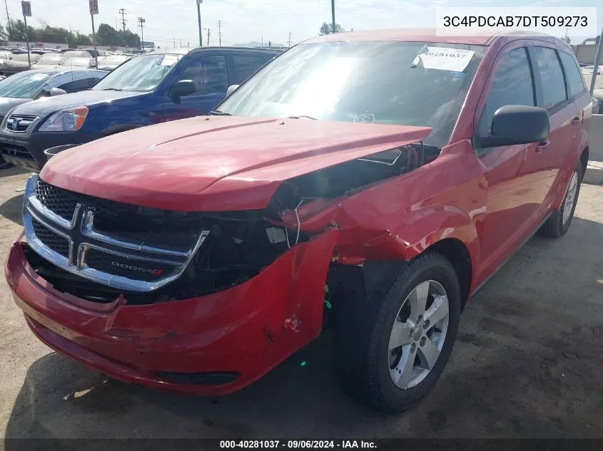 3C4PDCAB7DT509273 2013 Dodge Journey American Value Pkg