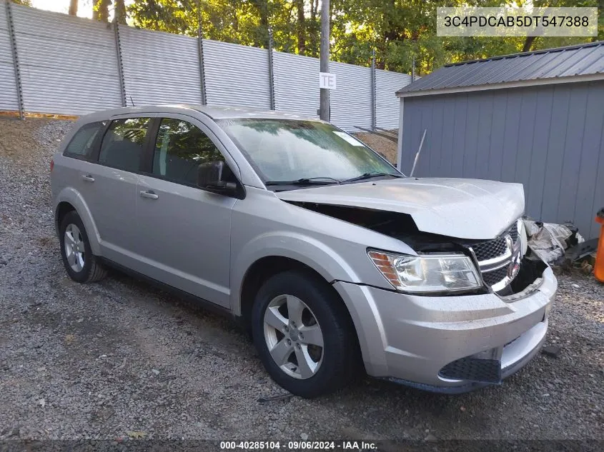 3C4PDCAB5DT547388 2013 Dodge Journey Se